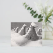 Januari, Iowa van Grant Wood Feestdagenkaart (Staand voorkant)