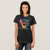 Januari is mijn laatste maand t-shirt (Voorkant volledig)