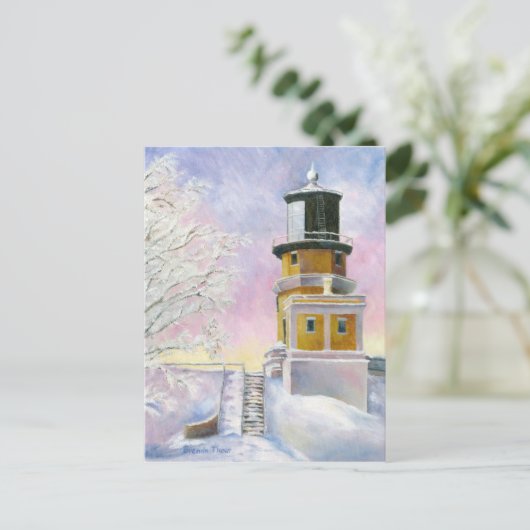 Januari Licht Briefkaart (Staand voorkant)