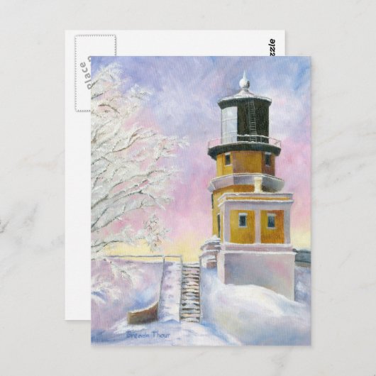 Januari Licht Briefkaart (Voorkant / Achterkant)