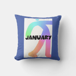 JANUARI MAAND MONOGRAM KUSSEN