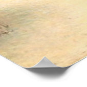 Januari, mooie kunst van Grant Wood Poster (Hoek)