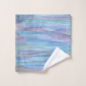 Januari Morning Blue Abstract Bad Handdoek (Wasdoekje)