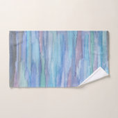 Januari Morning Blue Abstract Bad Handdoek (Handdoek)