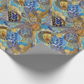 Januari onder de microscoop cadeaupapier (Hoek)