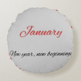 Januari Ronde Kussen