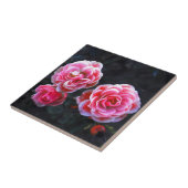 Januari rozen tegeltje (Zijkant)