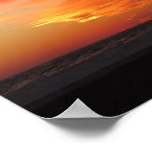 Januari Sunset on Siesta Key Poster (Hoek)