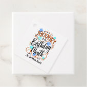 Januari Verjaardag Maand, Hele Maand, Dag Feest Bedankjes Labels (In situ)