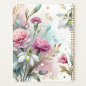 Januari verjaardagscadeaus Januari Geboorte bloeme Planner (Achterkant)