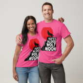 Januari Wolf Moon Maansverduistering T Shirt Astro (Unisex)