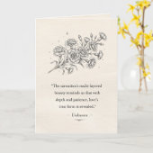 Januari's Anemoonroos Kaart (Gele Bloem)