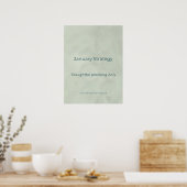 JANUARISTRATEGIE POSTER (Keuken)