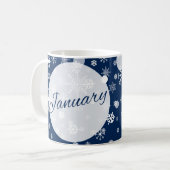 January Coffee Mug Koffiemok (Voorkant links)