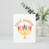 Januca, Feliz Januca, Menorah, Masada, Janucia (Staand voorkant)