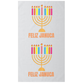 Januca, Gelukkige Januca, Menorah, Masada, Janucia Tafelkleed