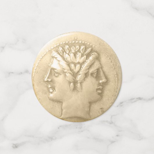 Janus Coin Confetti (Kleine voorkant)