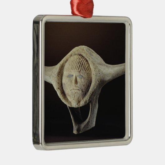 Janus Head, van Cape Dorset Metalen Ornament (Rechts)