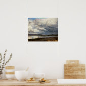 Janus la Cour - Uitzicht van het meer van Julso Poster (Keuken)