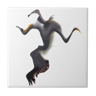 JanvanGent-Abstracte Zeevogel Tegeltje