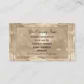 Janyet Pearl Elegant Professional Visitekaartje (Achterkant)