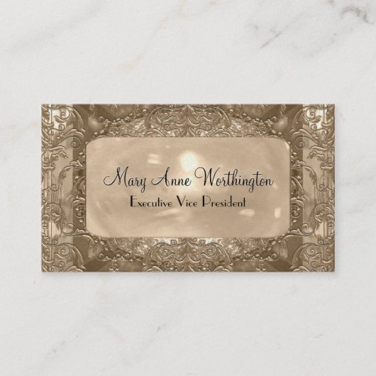 Janyet Pearl Elegant Professional Visitekaartje (Voorkant)