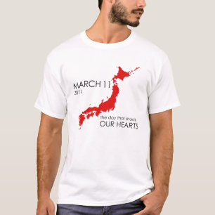 Japan 11 maart t-shirt