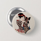 Japan 2011 ronde button 5,7 cm (Voorkant /achterkant)