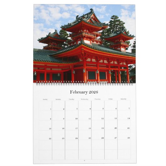 Japan 2025 groot kalender (Feb 2026)