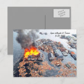Japan 3-11-2011 Earthquake_ Briefkaart (Voorkant / Achterkant)