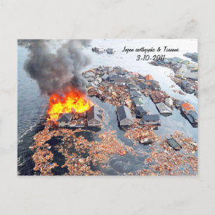 Japan 3-11-2011 Earthquake_ Briefkaart