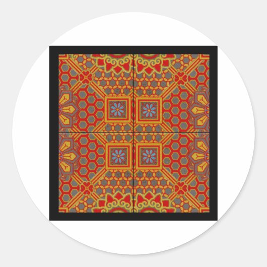 JAPAN 3C RONDE STICKER (Voorkant)