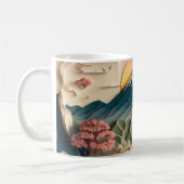 Japan 3D Papier Kunst Stijl Mok (Links)