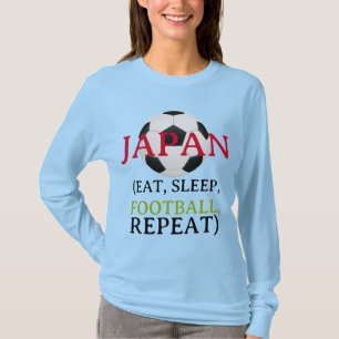 Japan Aangepaste Naam & Nummer: Voetbal WK 2026 T-shirt