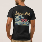 Japan Aid 2011 T-shirt (Achterkant)
