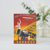 Japan Air Transport Briefkaart (Staand voorkant)