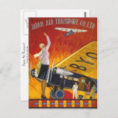 Japan Air Transport Briefkaart (Voorkant / Achterkant)