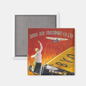 Japan Air Transport Magneet (Voorkant / Achterkant)