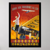 Japan Air Transport Poster (Voorkant)