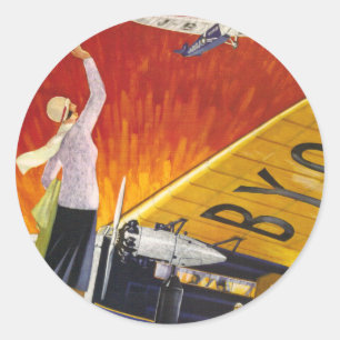 Japan Air Transport Ronde Sticker