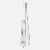 Japan Airport Code(IATA) Tie Stropdas (Voorkant)