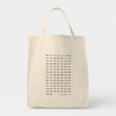 Japan Airport Code (IATA) Tote Bag (Voorkant)