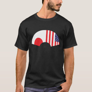Japan-Amerikaanse Fan T-Shirt