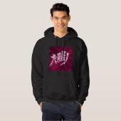 Japan anime letters hoodie (Voorkant volledig)