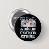 Japan Anime Mädchen Otaku Ronde Button 5,7 Cm (Voorkant /achterkant)