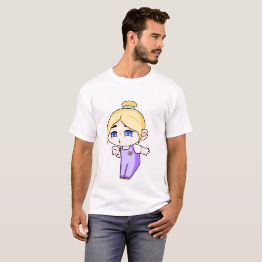 Japan anime t-shirt (Voorkant volledig)