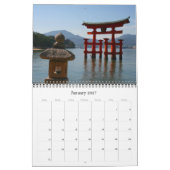 Japan architectuur 2026 kalender (Jan 2027)