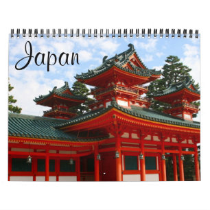 japan-architectuur kalender