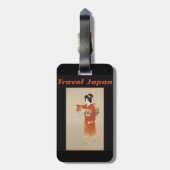 Japan Bagagelabel (Achterkant verticaal)