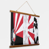 Japan Bamboe Hangend Wandkleed (Gebogen)